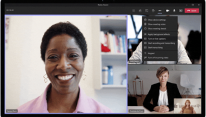 Live captions and transcripts features with microsoft teams