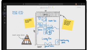 Microsoft whiteboard feature on microsoft teams