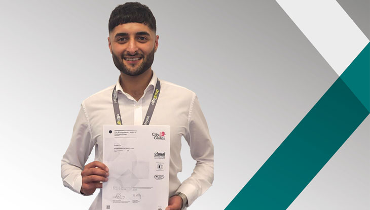 Apprenticeship Success For Adeeb Zia