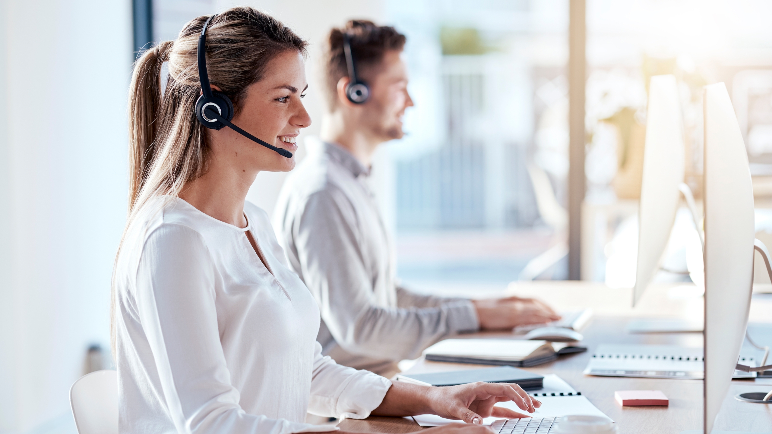 Cloud and hosted phone systems provide clearer calls. 