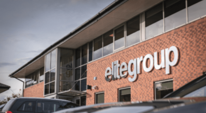The Elite Group office headquarters, a UK business technology provider specialising in AI customer support and unified communications solutions